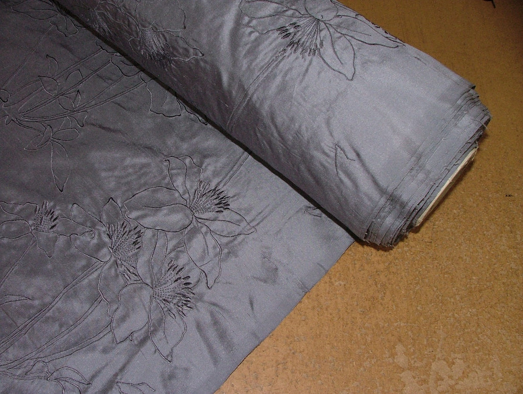 Romo Silk Curtain Fabric AGAPANTHUS Soft Furnishing RRP £3000.00 - 30 Metre Roll5