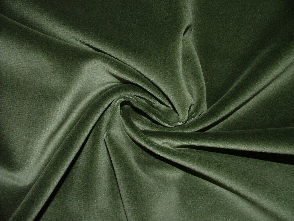 13 Metre Romo Frieda Oakmoss Green Velvet Fabric Curtain Upholstery RRP £1625.00