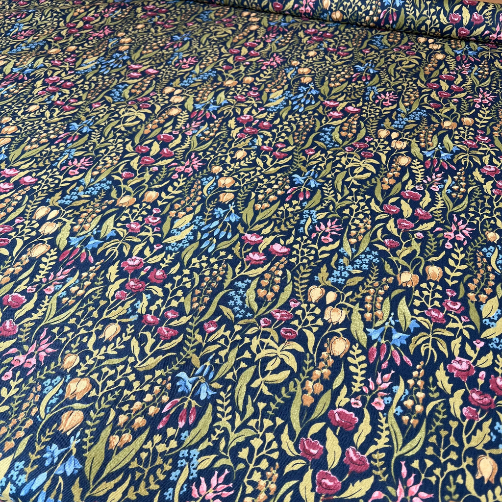 1.1 Metres Kelmscott Jewel Woven Cotton Fabric Cushion Curtain Upholstery8