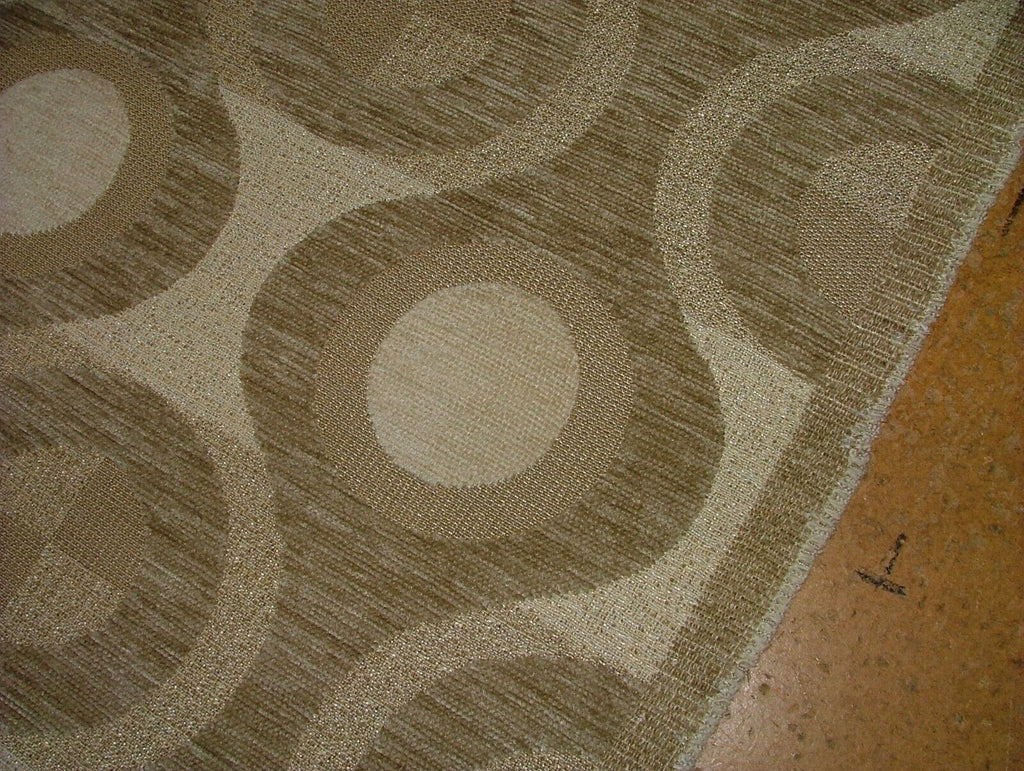 21 Metres Geometric Plush Chenille Fabric Curtain Upholstery Cushion RRP £945.00