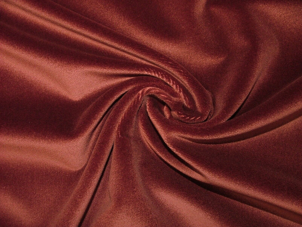 6 Metres Romo Frieda Rumba Red Velvet Fabric Curtain Upholstery RRP £750.00