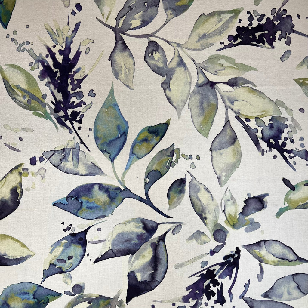 iLiv Cotton Curtain Fabric 5 Metres Andora Iris Cushion Craft Blind Upholstery2