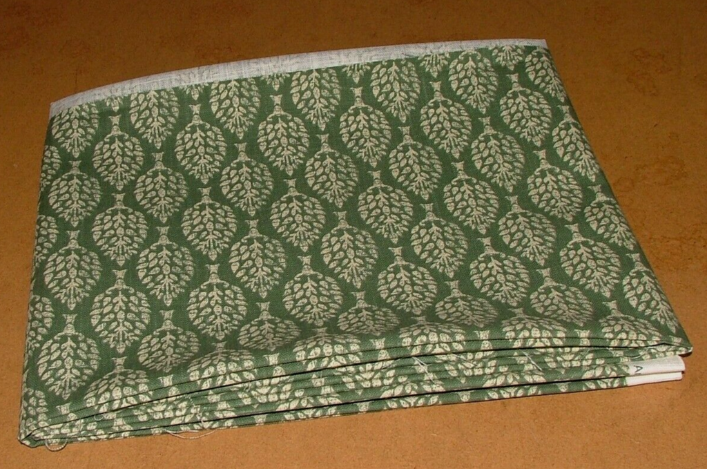 1.8 Metres iLiv Kemble Spruce Green Cotton Fabric Cushion Curtain Upholstery