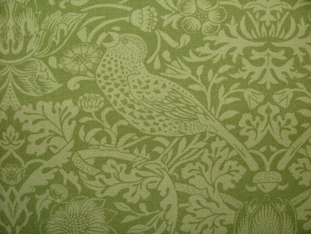 William Morris Strawberry Thief Apple Cotton Curtain Upholstery Cushion Fabric