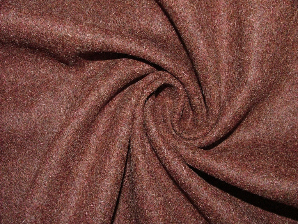 1.1m iLiv Harlow Rust Wool Flame Retardant Fabric Curtain Upholstery Cushion1