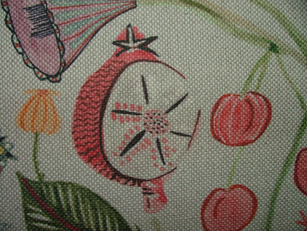 Voyage Maison Curtain Fabric LAAMORA SUMMER Linen Upholstery Cushion 8.3 METRES14