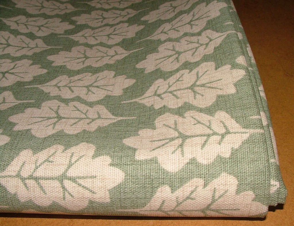 4.2 Metres iLiv Oak Leaf Lichen 100% Cotton Fabric Cushion Curtain Upholstery