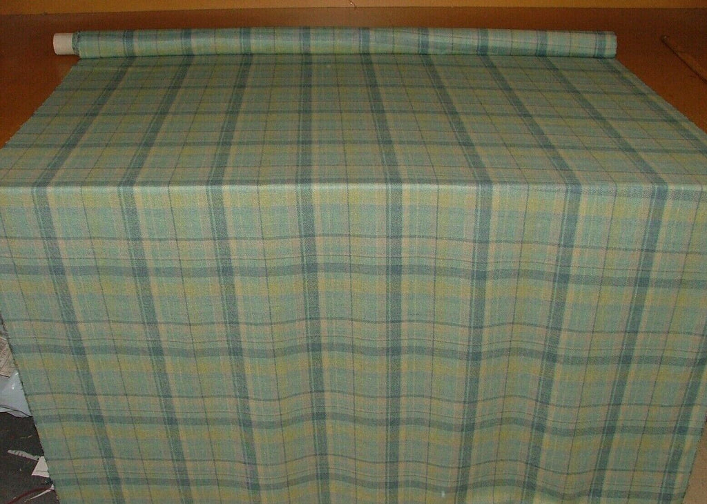Mineral Highland Wool Blend Tartan Check Upholstery Grade Curtain Cushion Fabric