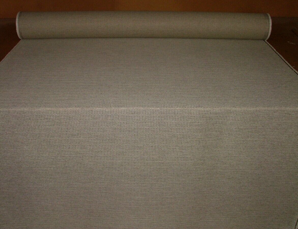 17 Metres Natural Textured Woven Jacquard Curtain Upholstery Cushion Fabric
