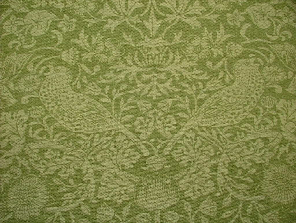 32 Metre William Morris Strawberry Thief Apple Curtain Upholstery Cushion Fabric