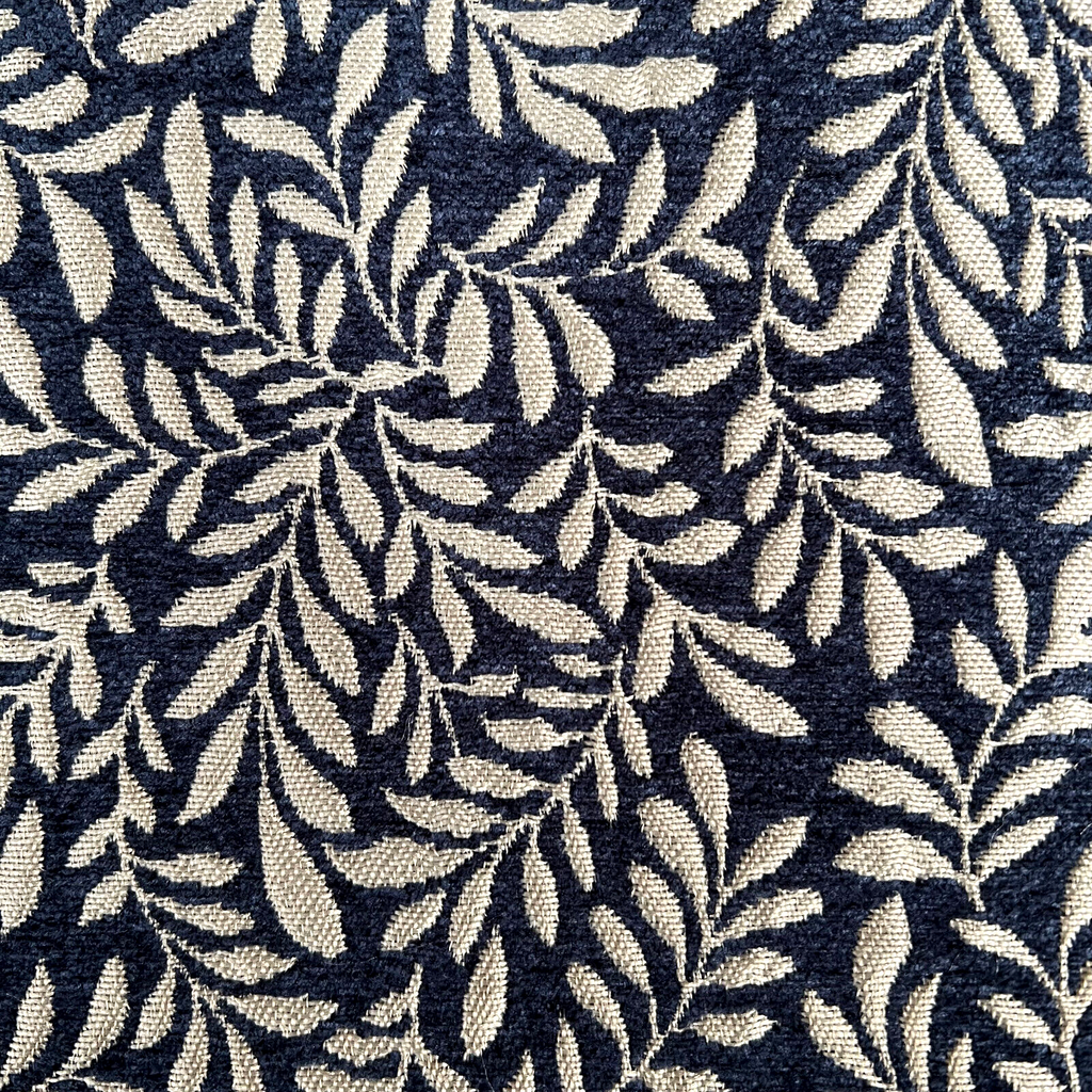 1.8m iLiv Brackenhill Indigo Woven Jacquard Curtain Upholstery Cushion Fabric3