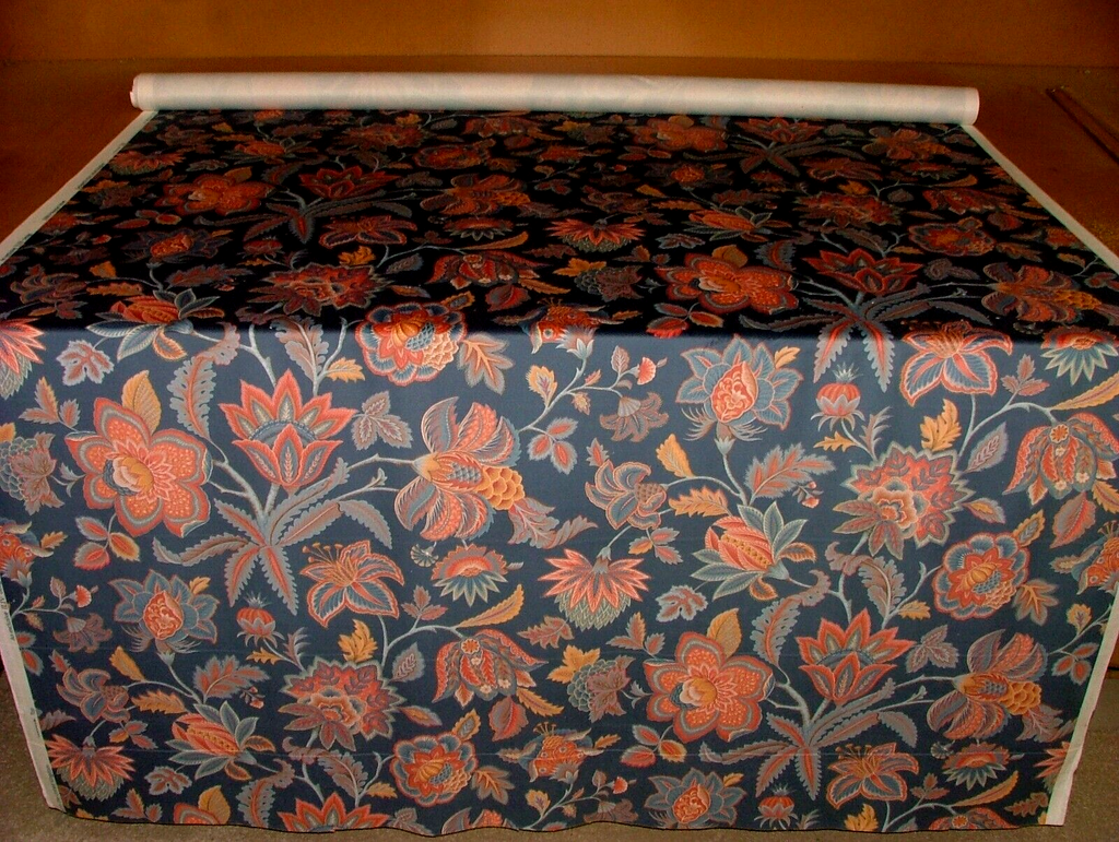 3 Metres iLiv Sarita Sapphire Velvet Fabric Cushion Curtain Upholstery5