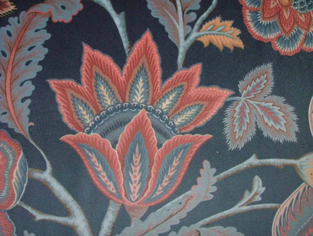 3 Metres iLiv Sarita Sapphire Velvet Fabric Cushion Curtain Upholstery8