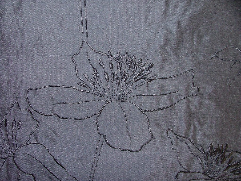 Romo Silk Curtain Fabric AGAPANTHUS Soft Furnishing RRP £480.00 - 4.8 Metres12