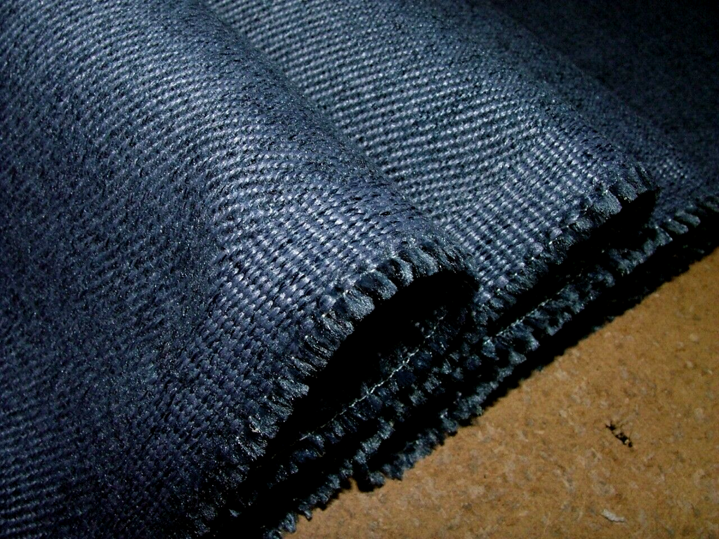 18 Metres Yacht Blue Woven Jacquard Fabric - Upholstery Cushion Use RRP £594.00