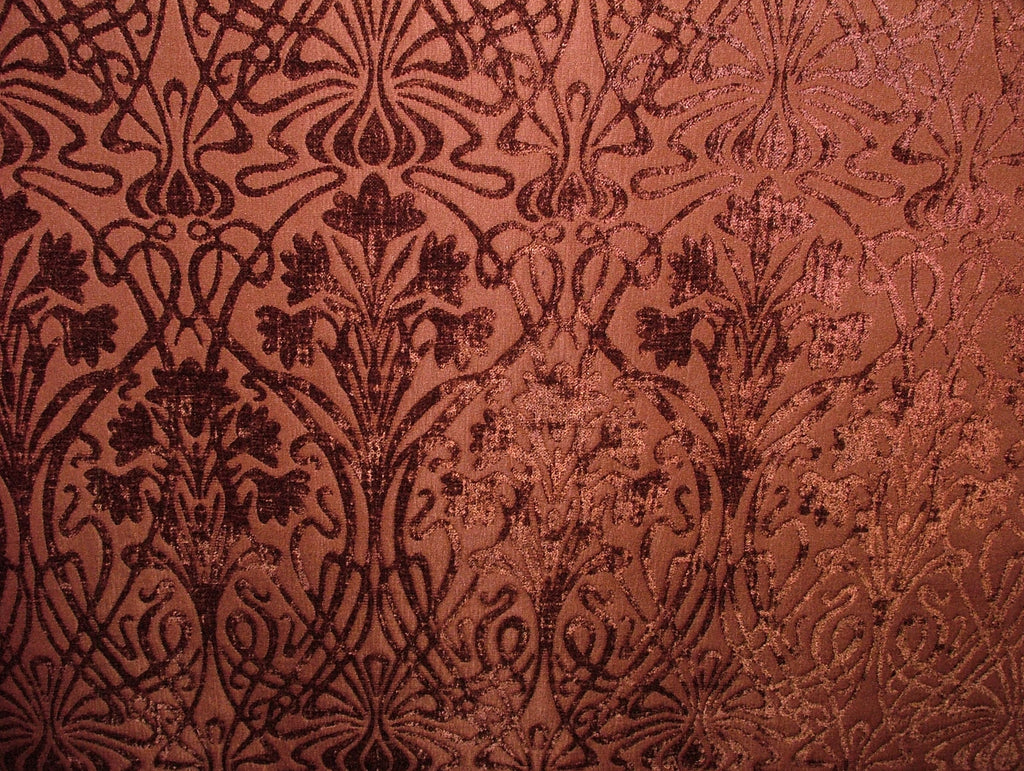 1.1 Metres iLiv Tiverton Cayenne Chenille Fabric Upholstery Cushion Curtain2