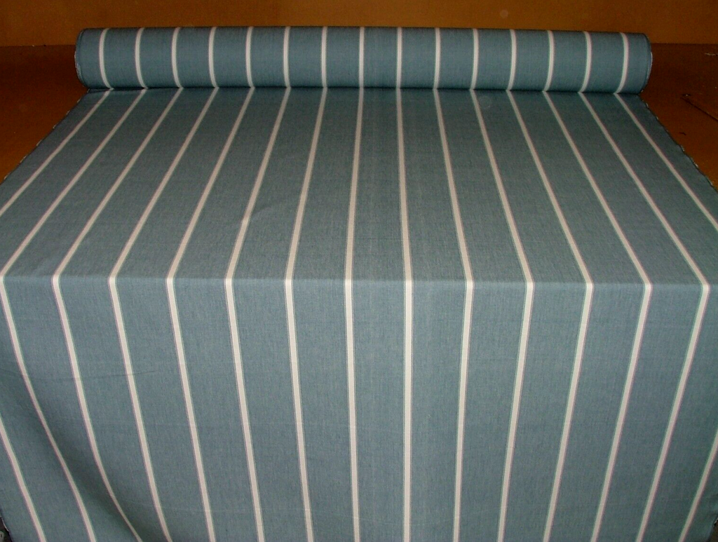 25 Metre iLiv Kingfisher Nautical Woven Cotton Fabric Upholstery Cushion Curtain