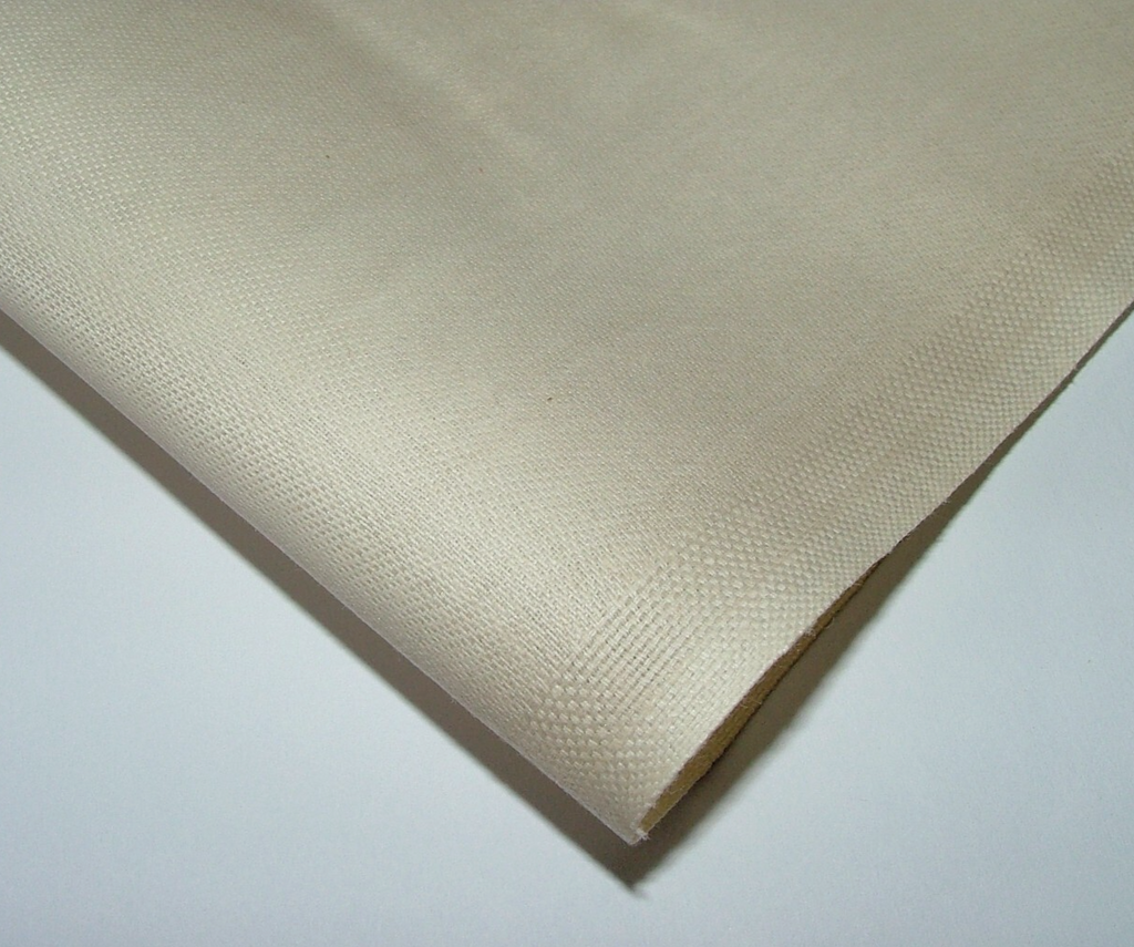 14 Metres Cream Cotton Sateen Washable Curtain Lining Fabric1