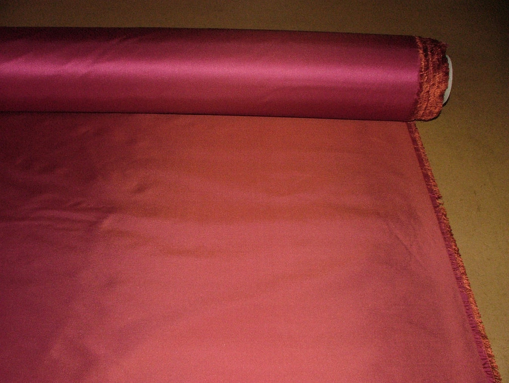 Marvic Textiles Silk Fabric RITZ RED Curtain Use  RRP £3888.00    -    17 Metres4