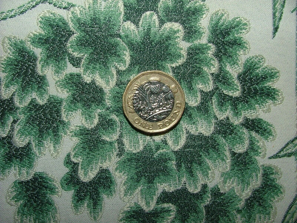 3 Metres iLiv Porcelaine Evergreen Jacquard Fabric Cushion Curtain Upholstery