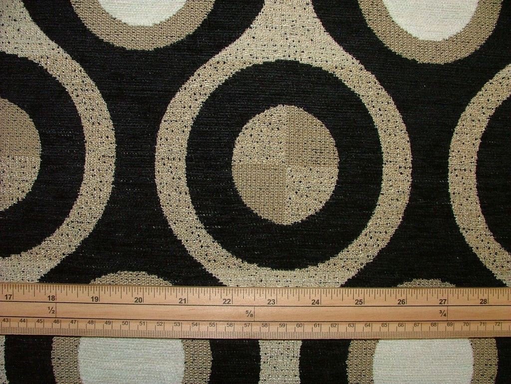 16 Metres Geometric Plush Chenille Fabric Curtain Upholstery Cushion RRP £720.00