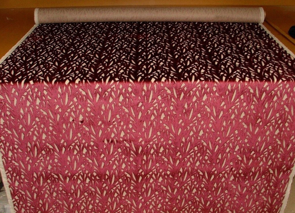 Arboretum Elderberry Thick Plush Velvet Curtain Upholstery Cushion Fabric