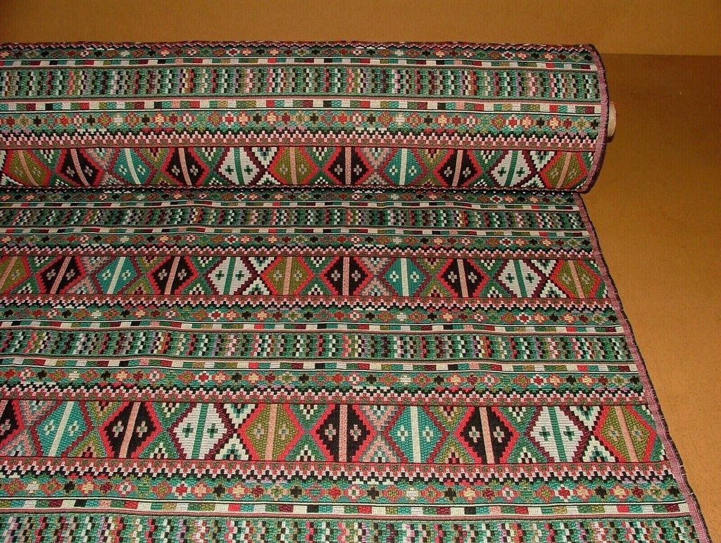 Navajo Indian Extra Thick Tapestry Fabric Curtain Upholstery Cushion Blanket Use