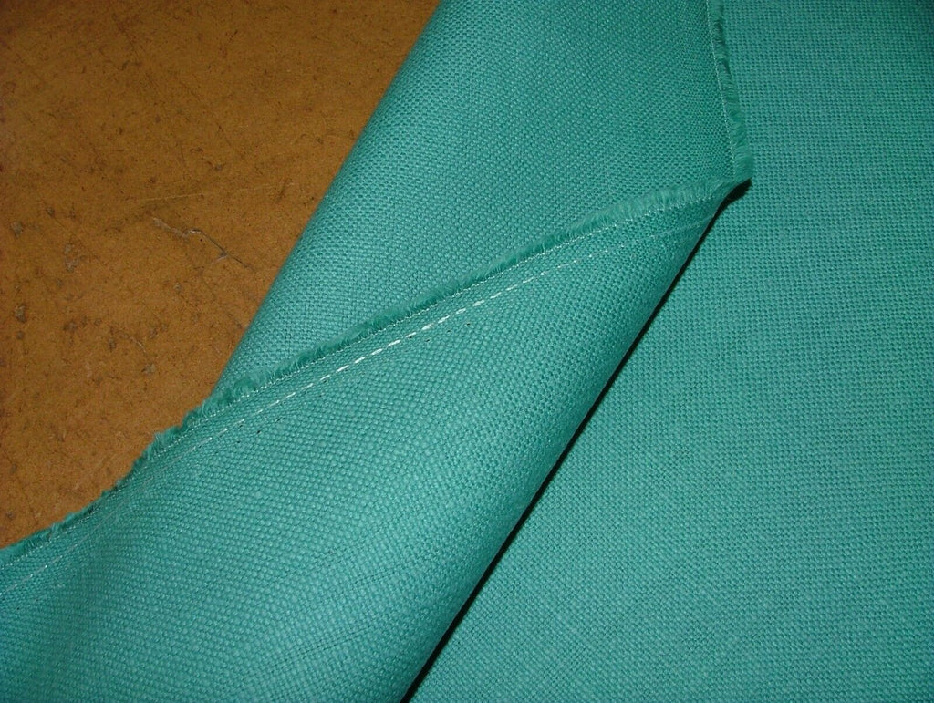 19 Metre Turquoise Cotton Jacquard Fabric Curtain Cushion Upholstery RRP £532.00