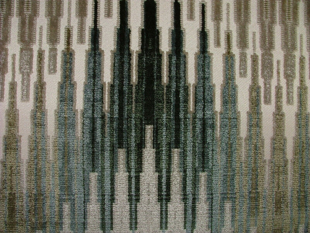 3.2m Romo Quintero Gunmetal Velvet Fabric Upholstery Cushion Curtain RRP £502.40