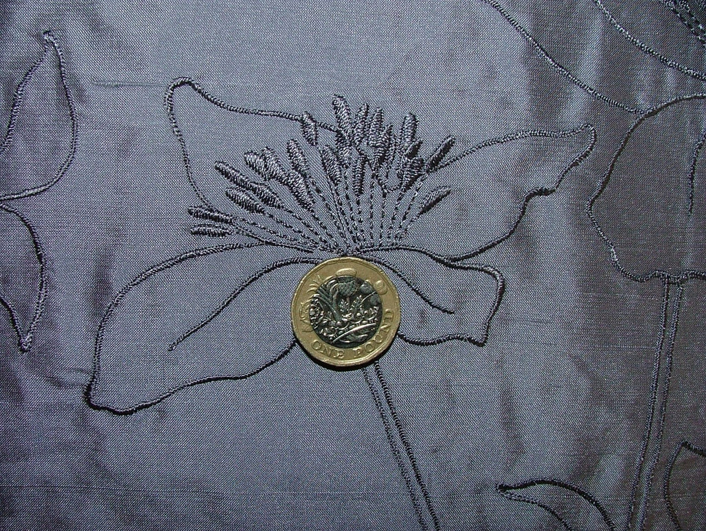 Romo Silk Curtain Fabric AGAPANTHUS Soft Furnishing RRP £3000.00 - 30 Metre Roll14