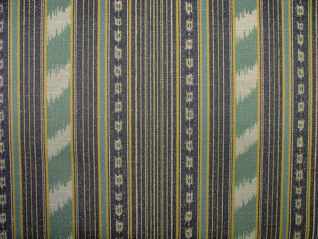 2.9 Metres Lumiere Delft Stripe Woven Curtain Upholstery Cushion Fabric