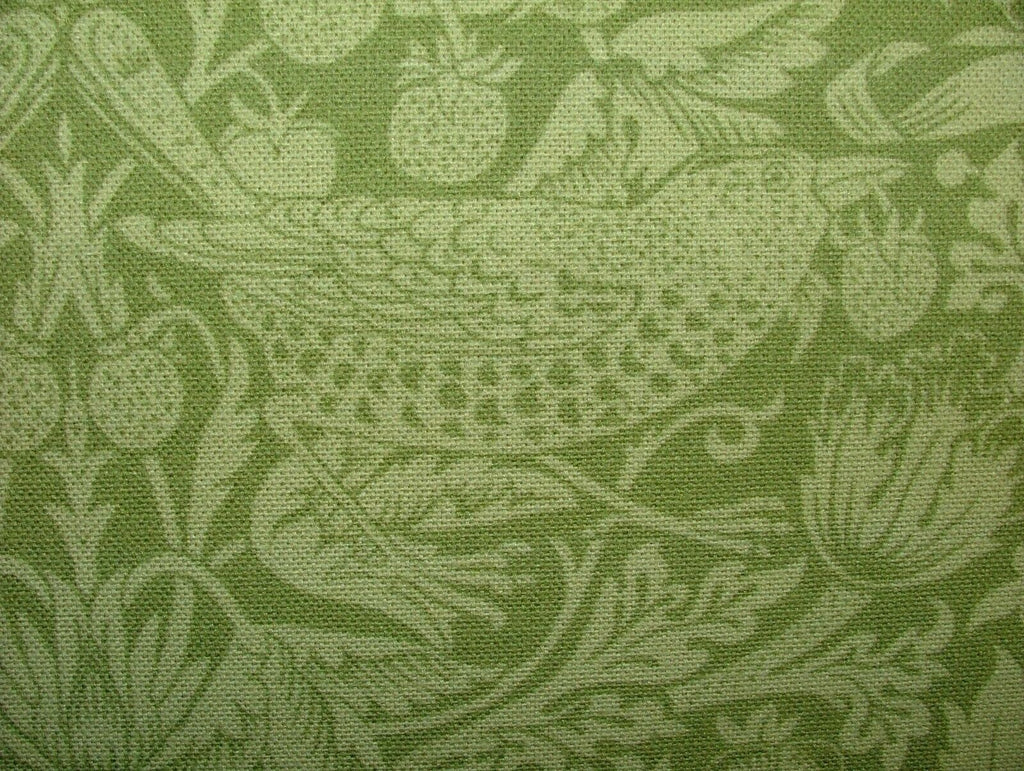 William Morris Strawberry Thief Apple Cotton Curtain Upholstery Cushion Fabric