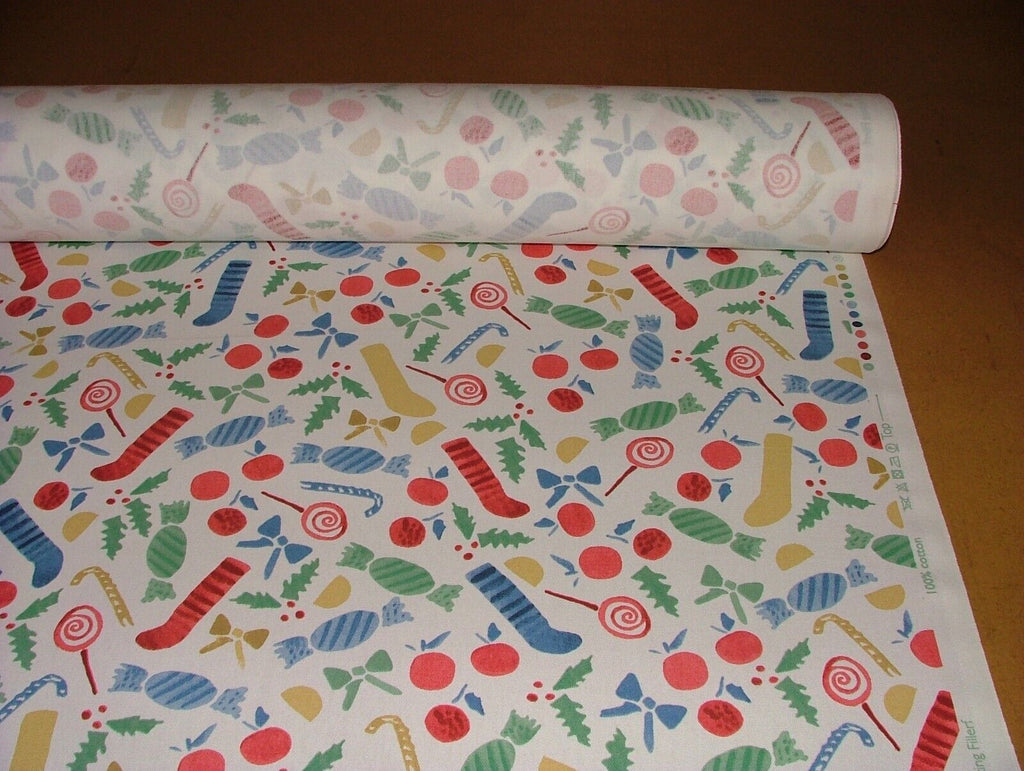 John Lewis Stocking Filler  Curtain Upholstery Cushion Craft Christmas Fabric