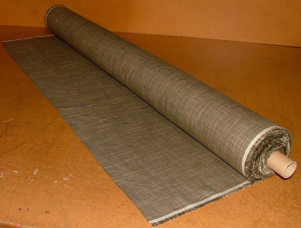 Romo Curtain Upholstery Fabric BARK BROEN Linen Cotton  Furnishing  - 19 Metres6