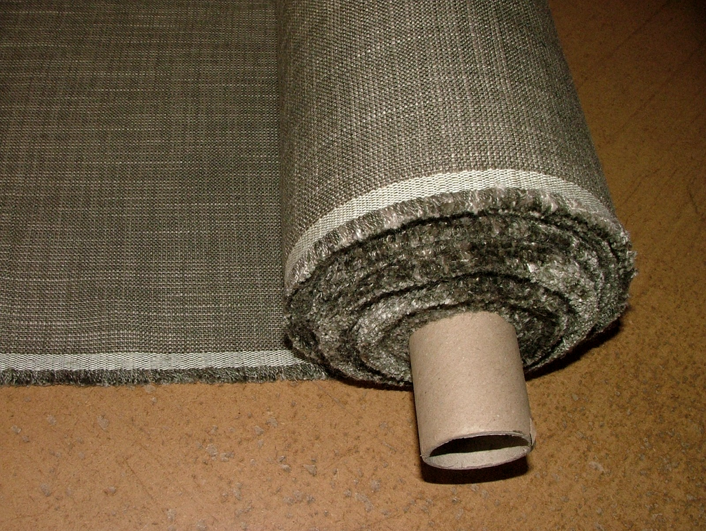 Romo Curtain Upholstery Fabric BARK BROEN Linen Cotton  Furnishing  - 19 Metres13