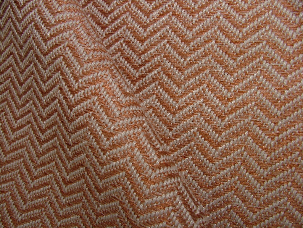 2.1 Metres iLiv Conway Coral Herringbone Fabric Upholstery Cushion Curtain0