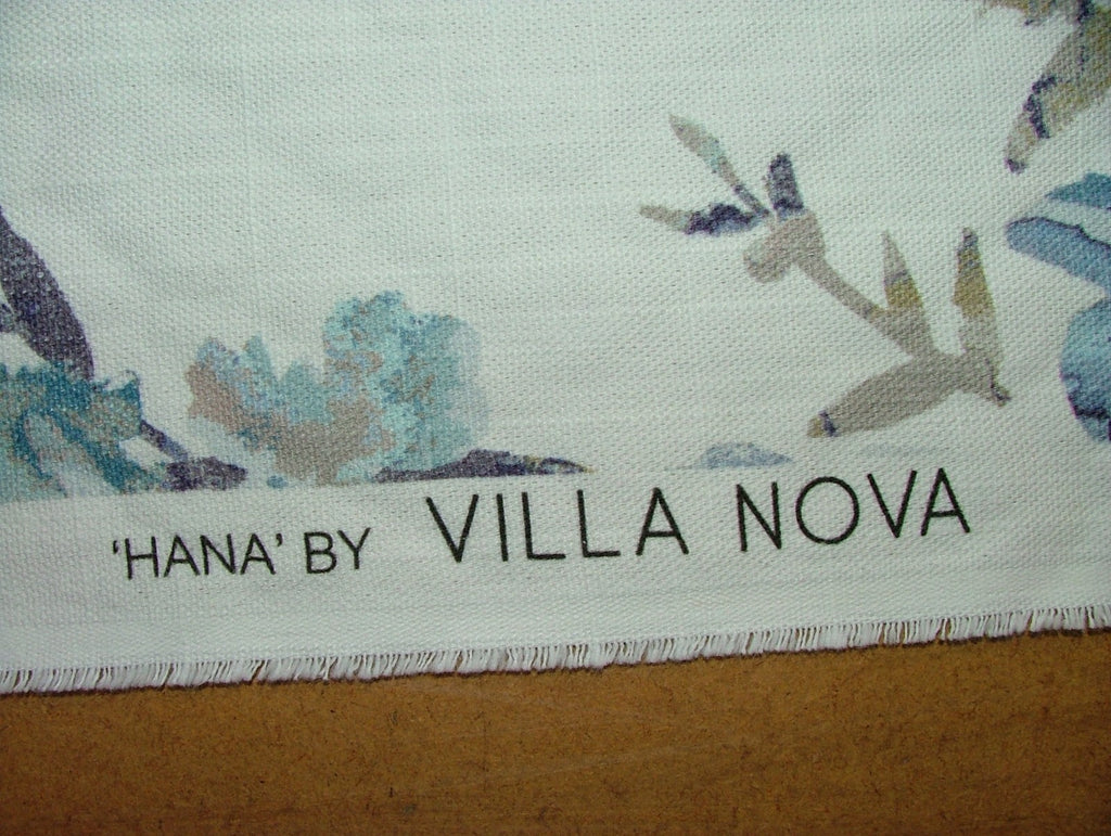 11.5 Metre Romo Hana Indigo Floral Fabric Upholstery Cushion Curtain RRP £500.253