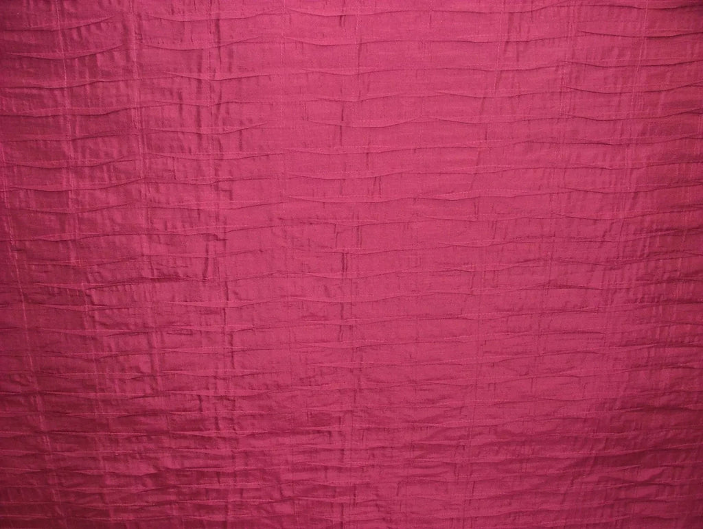 Romo Silk Curtain Fabric Azalea Pink Pleated Upholstery Cushion  - 19.5 Metres13