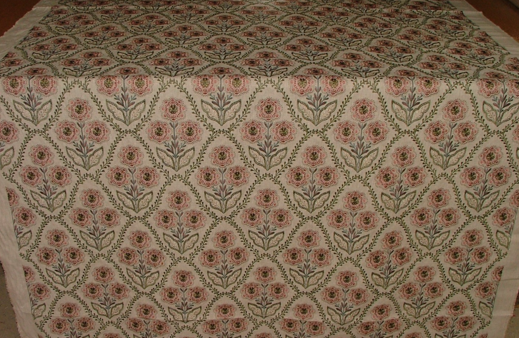 1.15 Metres iLiv Marcella Pine Embroidered Fabric Curtain Upholstery Cushion13