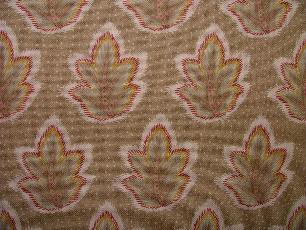 Foliage Fall Leaf 100% Cotton Fabric Curtain Cushion Upholstery Blinds Craft Use