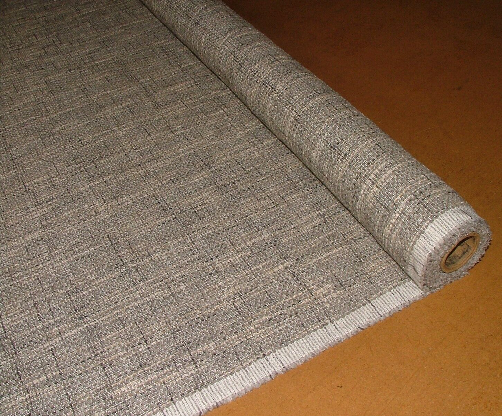 3.3  Metres iLiv Zen Dove Grey Textured Fabric Upholstery Cushion Curtain Use