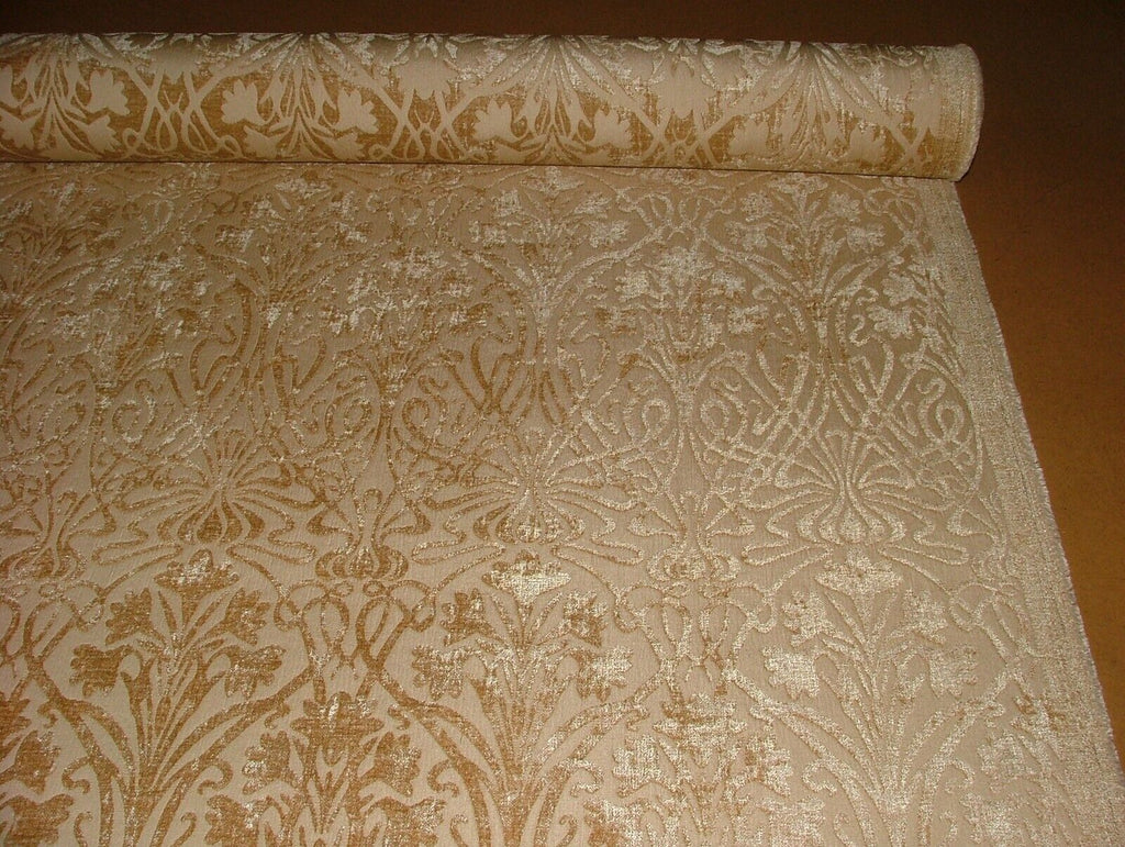 Art Nouveau Thick Chenille Sand Fabric Curtain Upholstery Cushion Roman Blinds