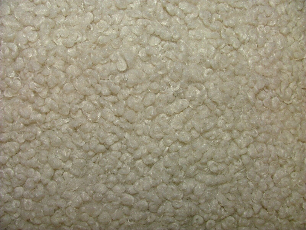 1.3 Metres Romo Cream Thick Boucle Fabric Upholstery Cushions  RRP £120.25