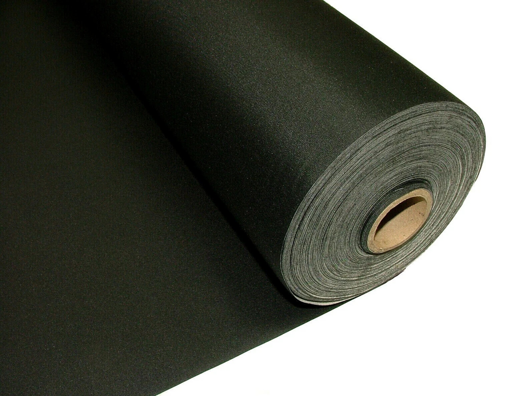 Blackout Curtain Lining Fabric Black 3 Pass Total Blackout -    5 Metres0