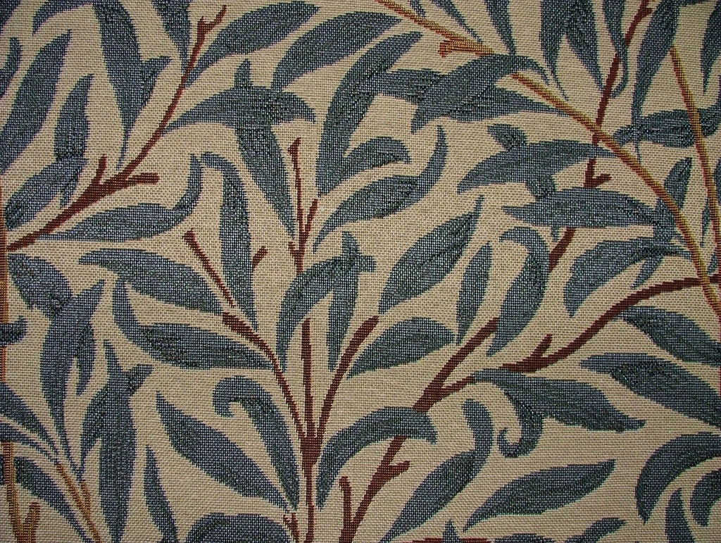 William Morris Willow Bough Blue Tapestry Curtain Upholstery Cushion Fabric