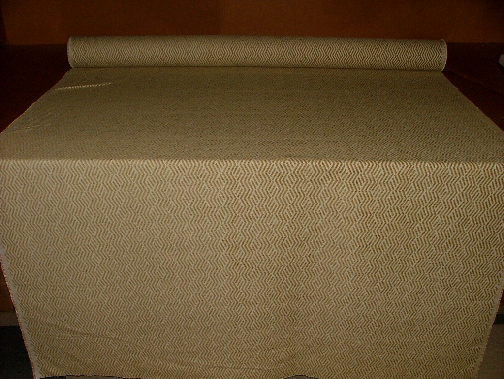 9.2 Metres Romo Gold Woven Jacquard  Fabric Upholstery Curtain Cushion Use