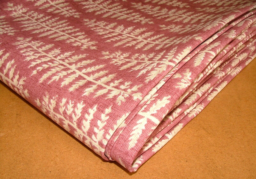 5 Metres iLiv Fernia Rosa Woven Cotton Fabric Cushion Curtain Upholstery