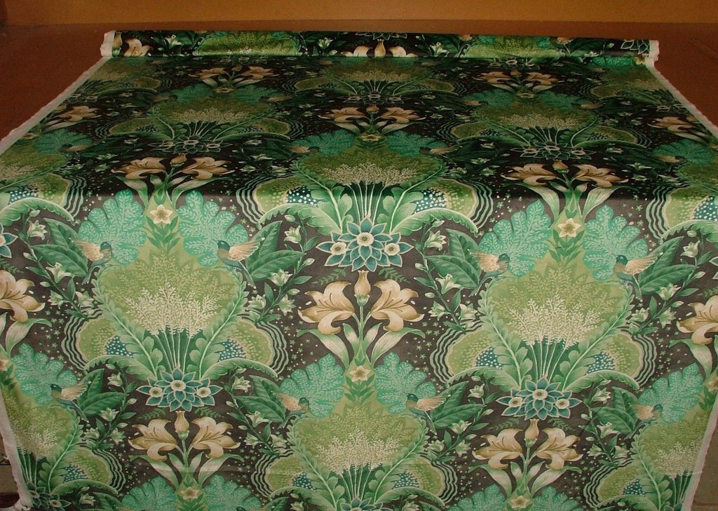 Istanbul Absinthe Velvet Fabric Curtain Upholstery Cushion Roman Blind Use