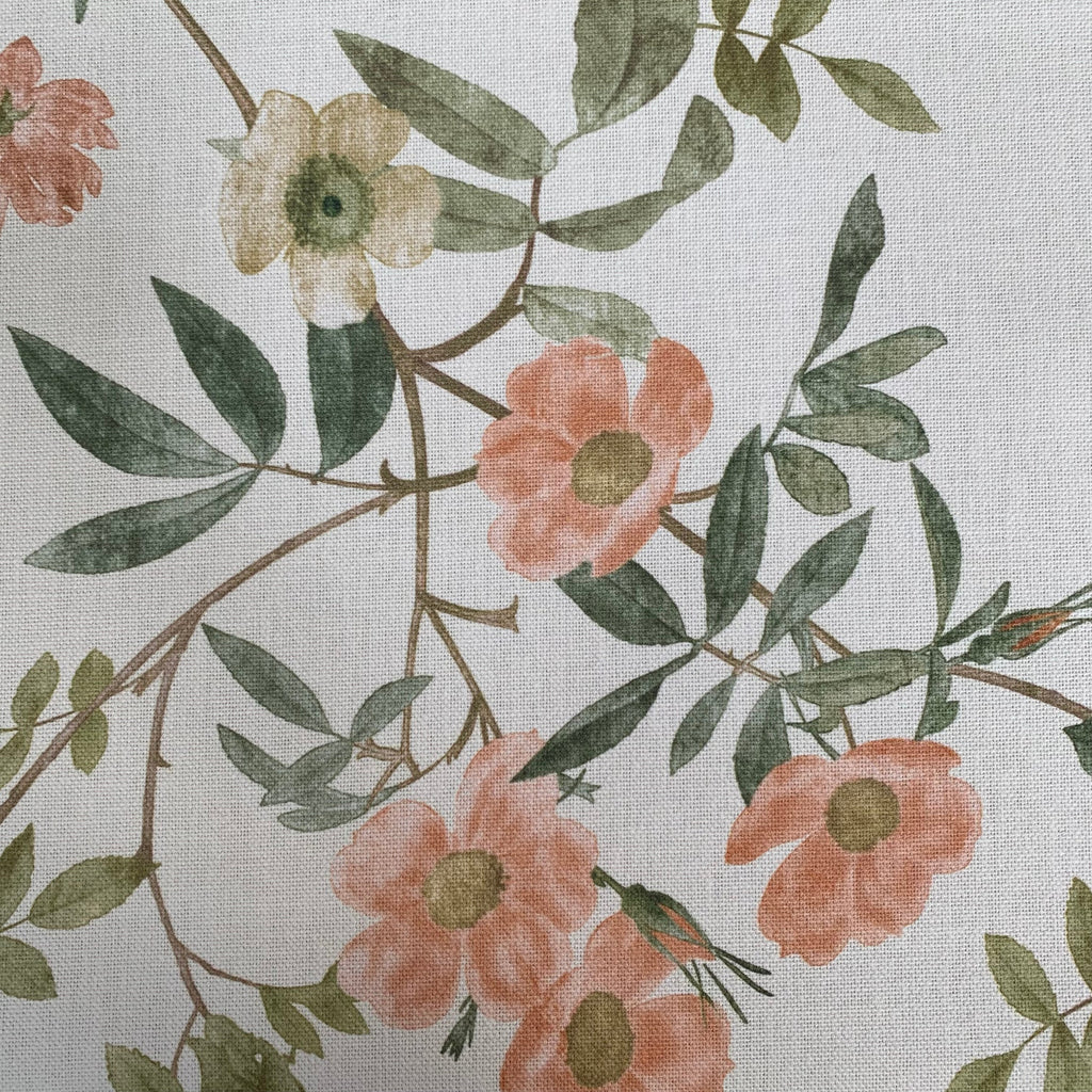 3.1 Metres iLiv Caprice Papaya Woven Cotton Fabric Cushion Curtain Upholstery4