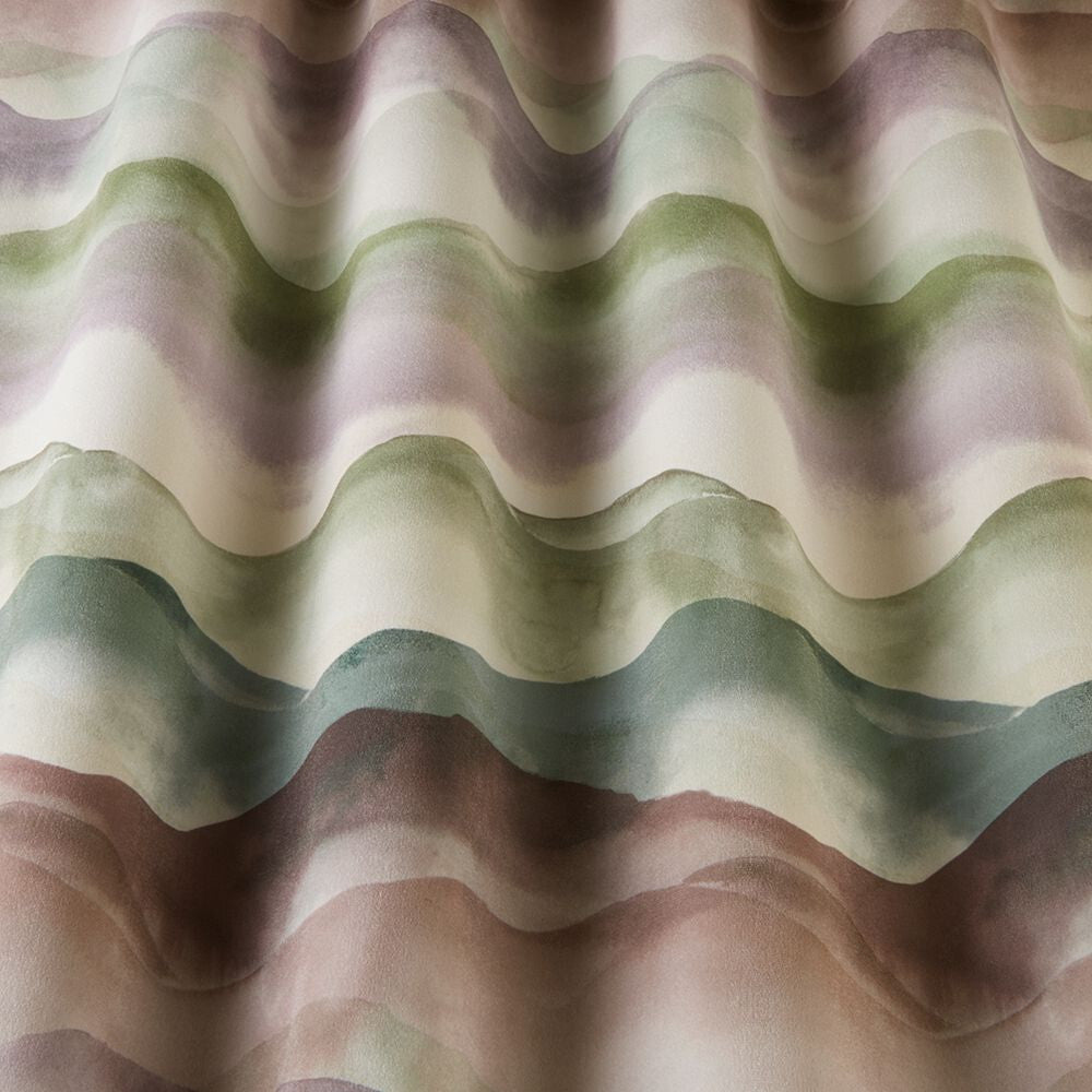 1.1 Metres iLiv Landscape Eucalyptus Velvet Fabric Cushion Curtain Upholstery8